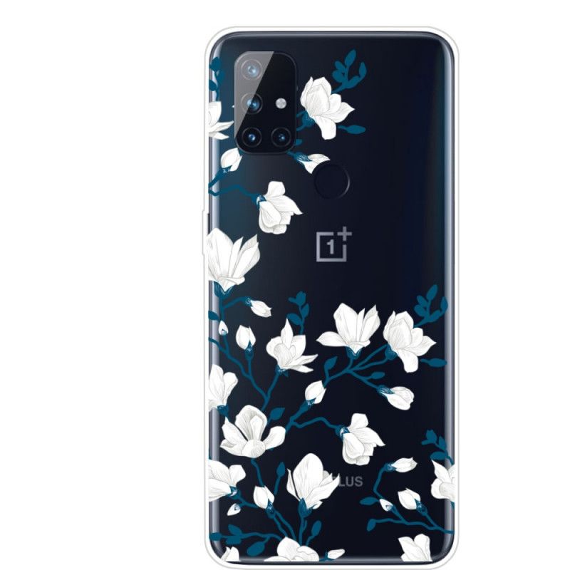 Case Kuoret OnePlus Nord N10 Puhelinkuoret Valkoiset Kukat