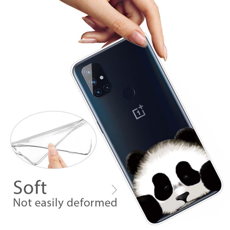 Kuori OnePlus Nord N10 Läpinäkyvä Panda Suojakuori