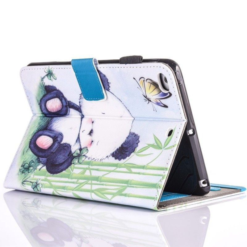 Nahkakotelo iPad (9.7") Puhelinkuoret Romanttinen Panda