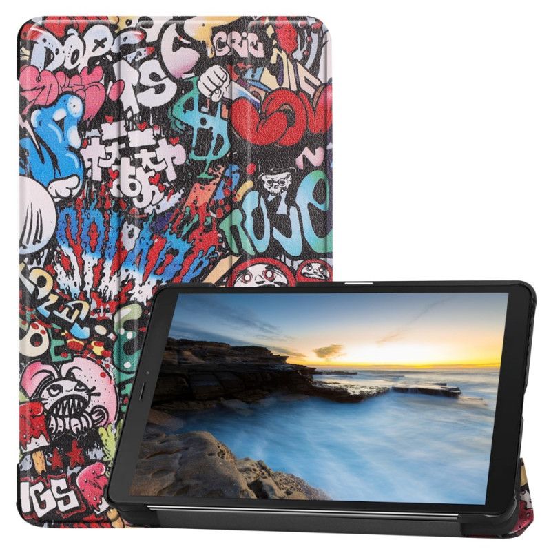 Älykäs Tapaus Samsung Galaxy Tab A 8" (2019) Graffiti Hauskaa