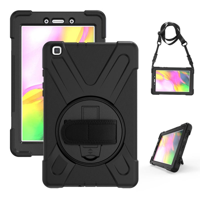 Case Kuoret Samsung Galaxy Tab A 8" (2019) Vaaleansininen Musta Puhelinkuoret Muoto X