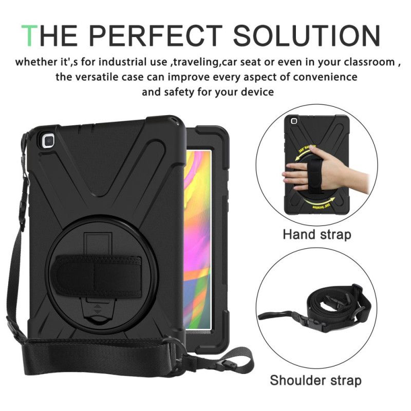 Case Kuoret Samsung Galaxy Tab A 8" (2019) Vaaleansininen Musta Puhelinkuoret Muoto X