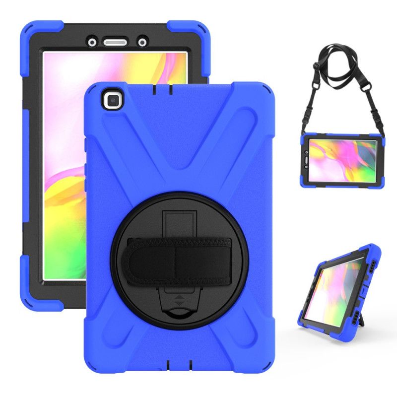 Case Kuoret Samsung Galaxy Tab A 8" (2019) Vaaleansininen Musta Puhelinkuoret Muoto X