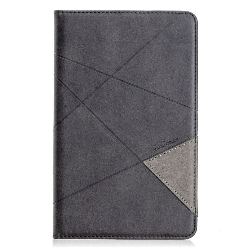 Case Samsung Galaxy Tab A 8" (2019) Harmaa Musta Puhelinkuoret Geometriset Muodot