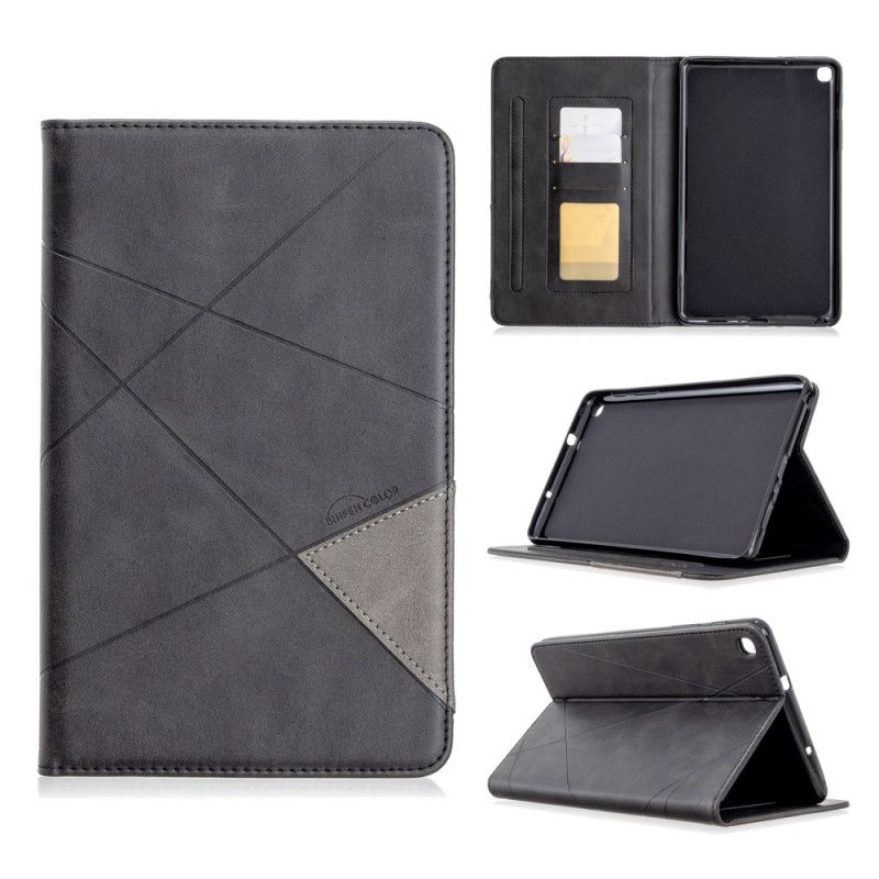 Case Samsung Galaxy Tab A 8" (2019) Harmaa Musta Puhelinkuoret Geometriset Muodot