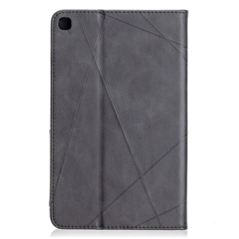 Case Samsung Galaxy Tab A 8" (2019) Harmaa Musta Puhelinkuoret Geometriset Muodot