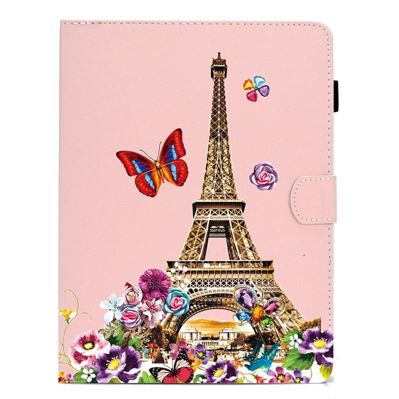 Flip Case Samsung Galaxy Tab A 8" (2019) Eiffel-Torni Luontoissuorituksena