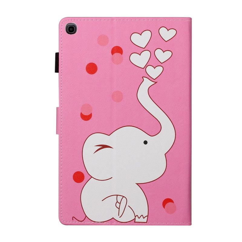 Flip Case Samsung Galaxy Tab A 8" (2019) Rakastunut Norsu