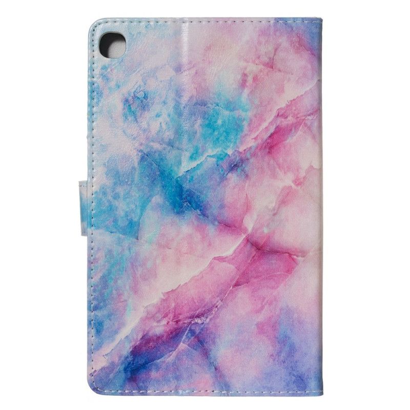 Flip Case Samsung Galaxy Tab A 8" (2019) Värikäs Marmoroitu Kuvio