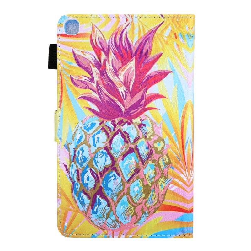 Nahkakotelo Samsung Galaxy Tab A 8" (2019) Puhelinkuoret Oranssi Ananas