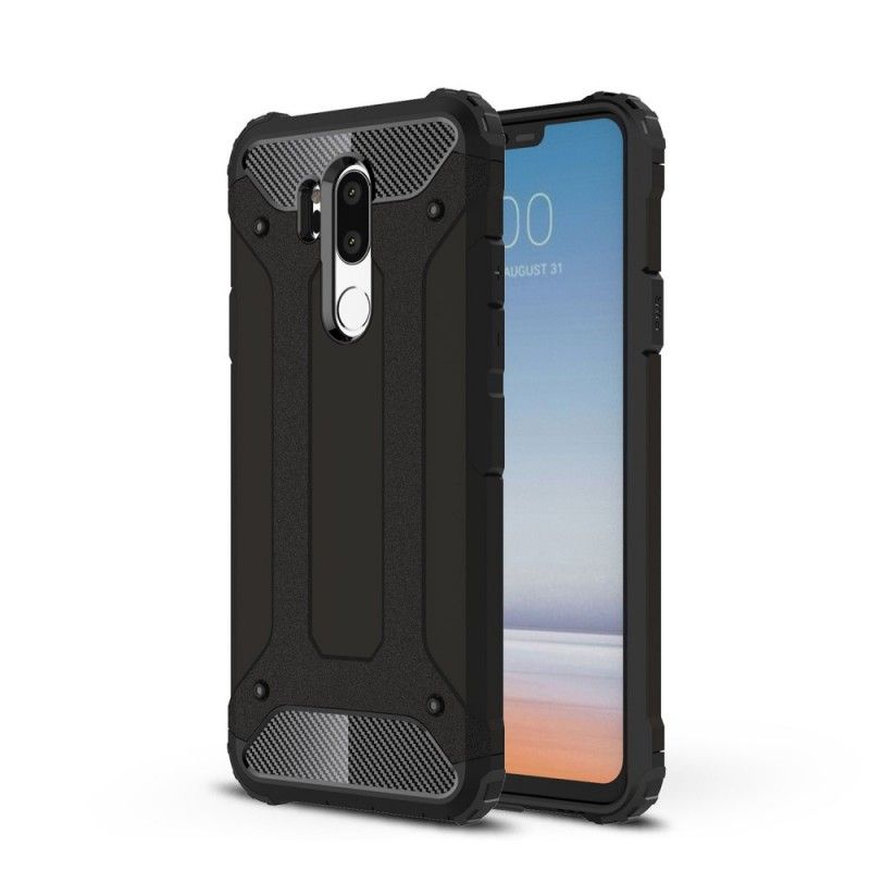 Case Kuoret LG G7 ThinQ Valkoinen Musta Puhelinkuoret Perhe