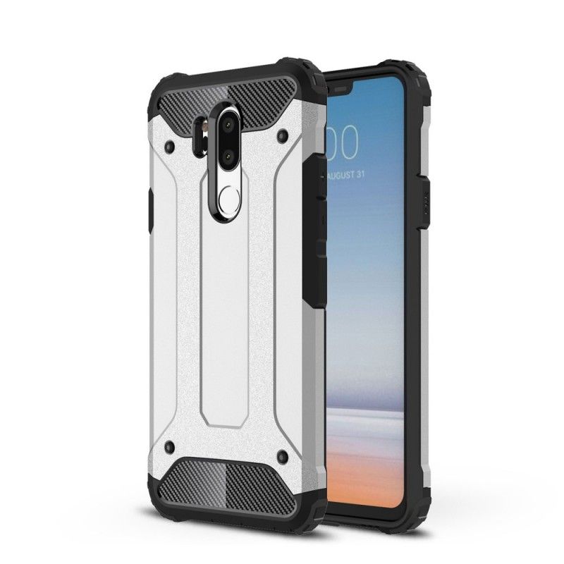 Case Kuoret LG G7 ThinQ Valkoinen Musta Puhelinkuoret Perhe