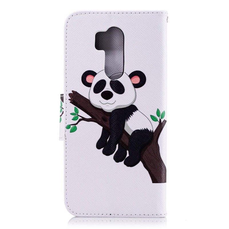 Kotelot LG G7 ThinQ Laiska Panda Suojakuori