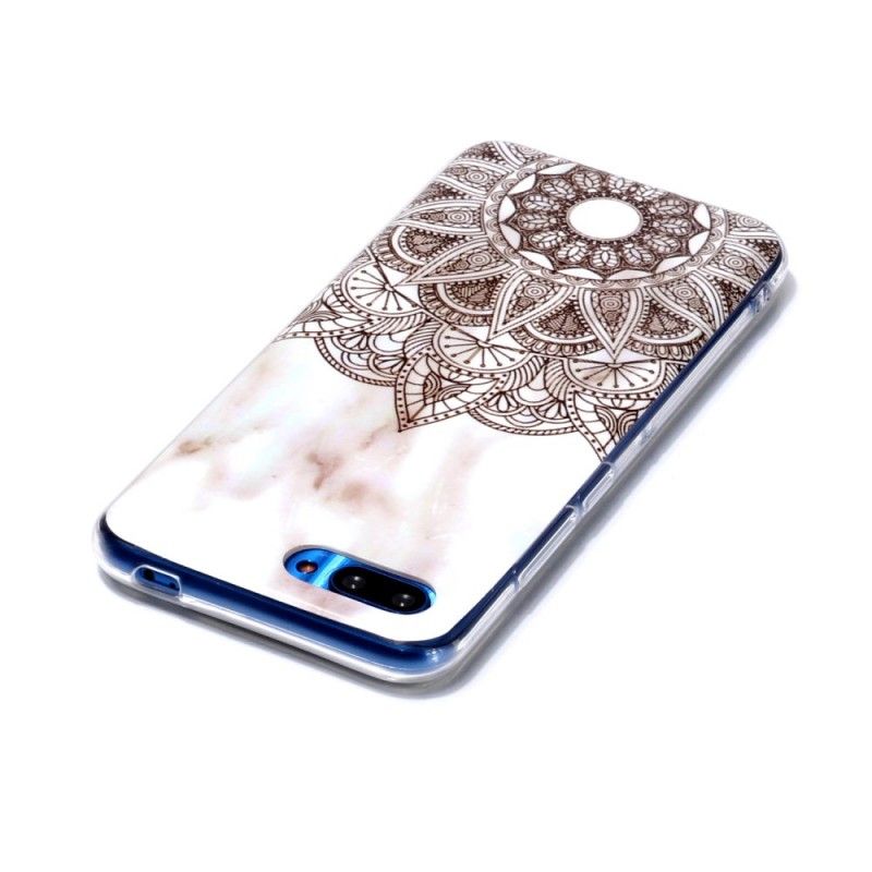 Case Kuoret Honor 10 Puhelinkuoret Marmoroitu Mandala