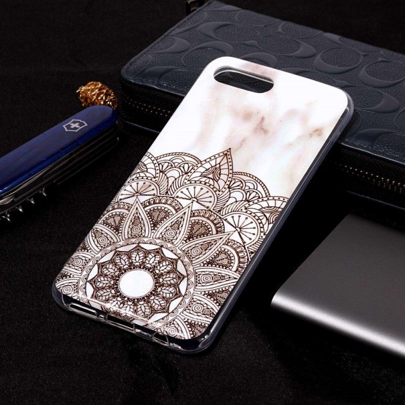 Case Kuoret Honor 10 Puhelinkuoret Marmoroitu Mandala