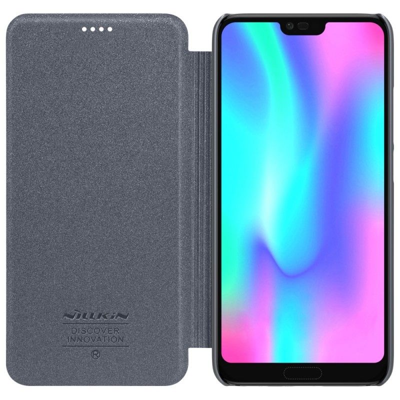 Flip Kotelot Honor 10 Kultainen Nillkin