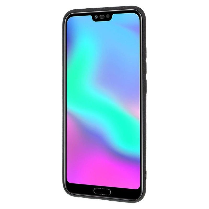 Kuori Honor 10 Harmaa Musta Silikoni