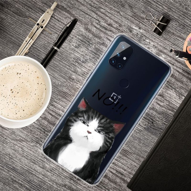 Case Kuoret OnePlus Nord N100 Puhelinkuoret Kissa. Joka Sanoo Ei