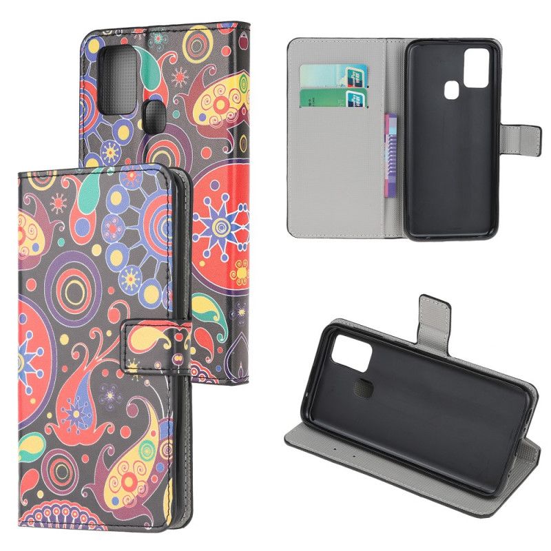 Flip Case OnePlus Nord N100 Galaksisuunnittelu