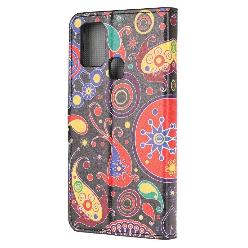 Flip Case OnePlus Nord N100 Galaksisuunnittelu