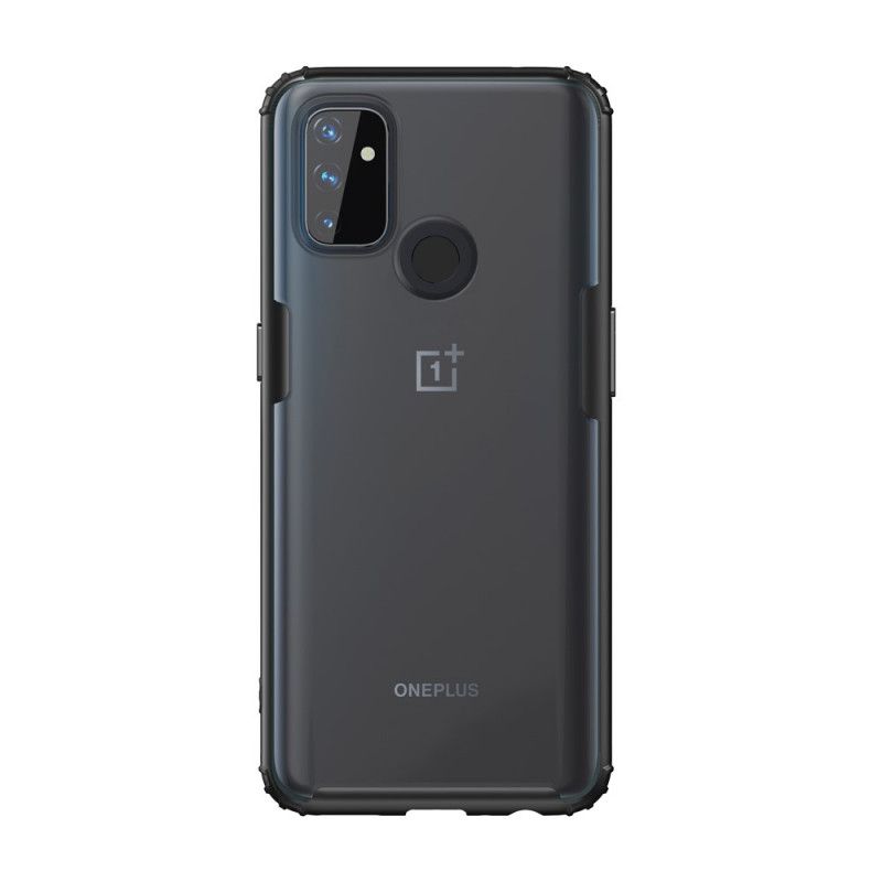 Kuori OnePlus Nord N100 Punainen Musta Himmeä Panssari