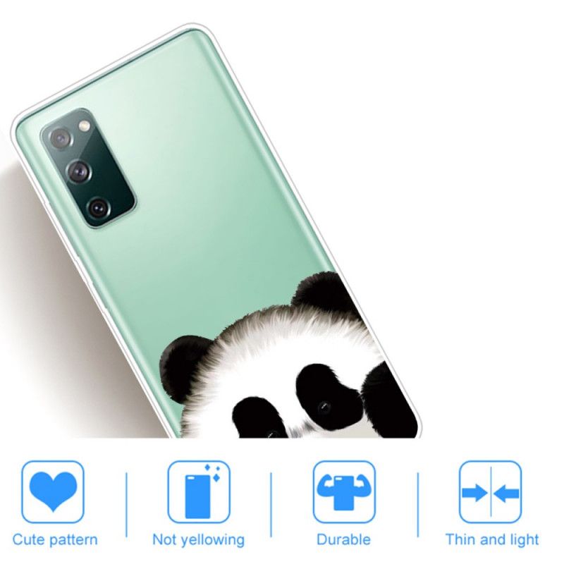 Case Kuoret Samsung Galaxy S20 FE Puhelinkuoret Läpinäkyvä Panda