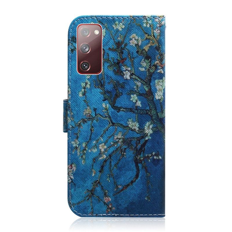 Flip Case Samsung Galaxy S20 FE Kukkiva Puun Oksa