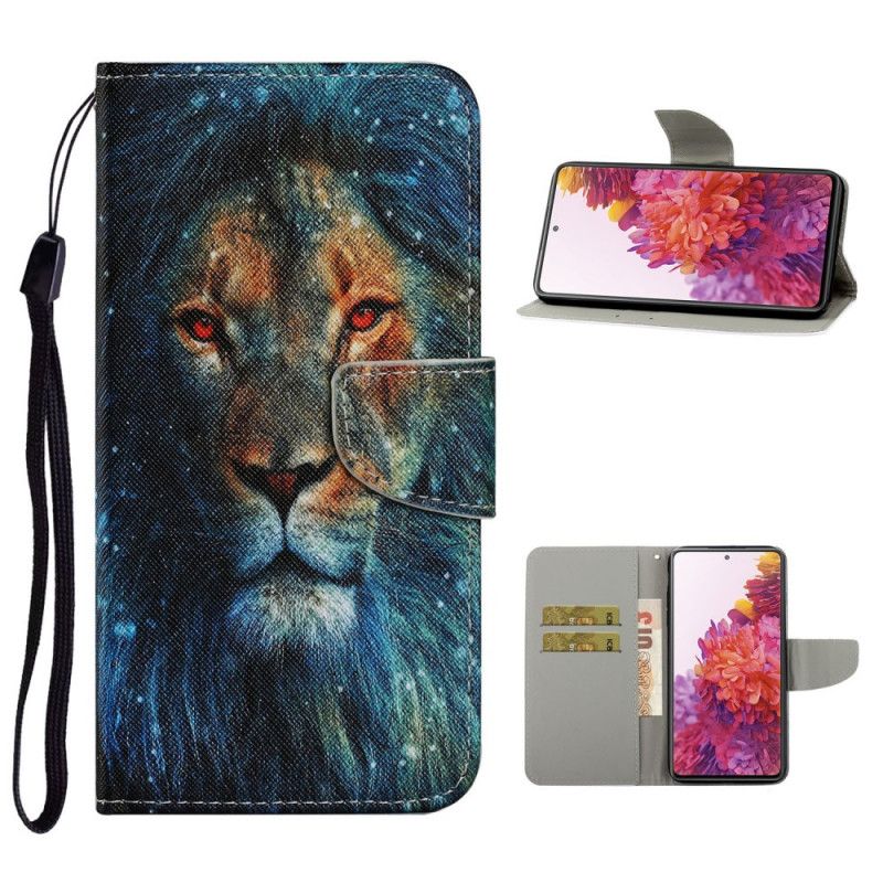 Flip Case Samsung Galaxy S20 FE Leijona Tangoilla