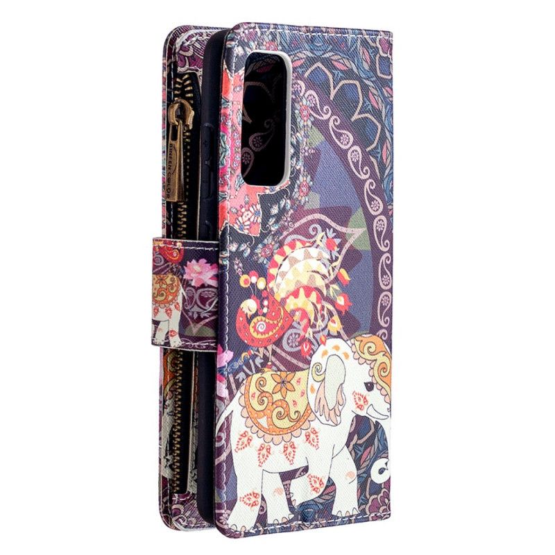 Flip Case Samsung Galaxy S20 FE Norsun Vetoketjutasku