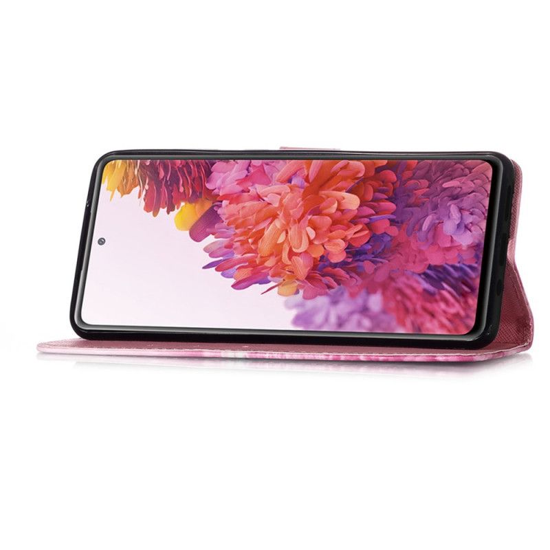 Flip Case Samsung Galaxy S20 FE Vesiväri Unikko
