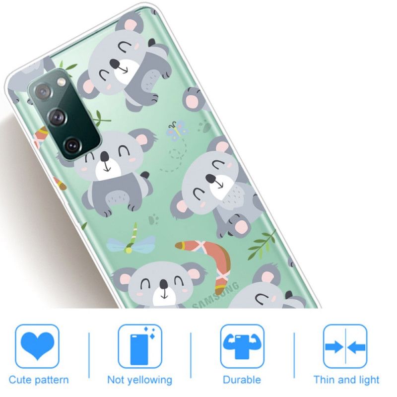 Kuori Samsung Galaxy S20 FE Söpö Koala Suojakuori