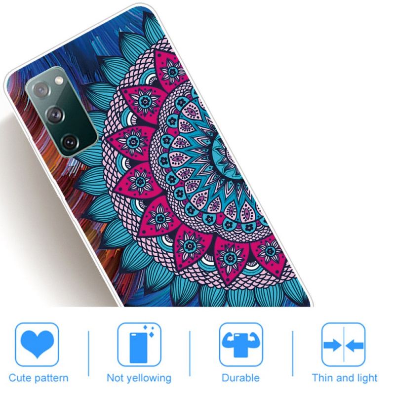 Kuori Samsung Galaxy S20 FE Värikäs Mandala Suojakuori