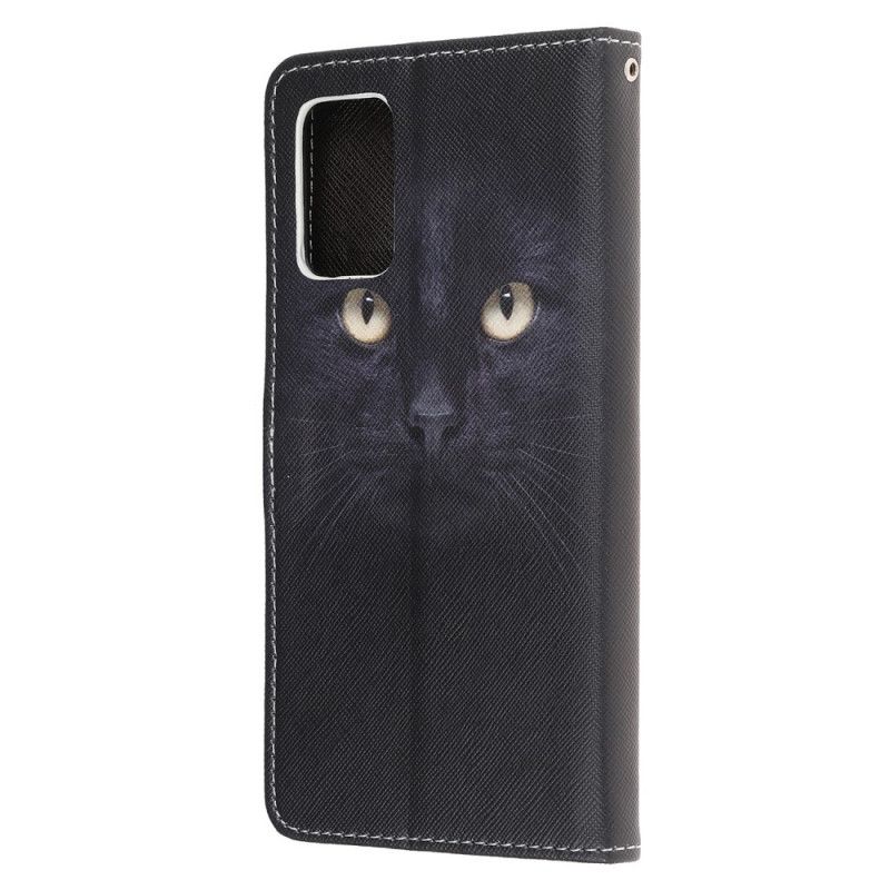 Suojakuori Samsung Galaxy S20 FE Puhelinkuoret Mustat Kissan Silmät Tangoilla