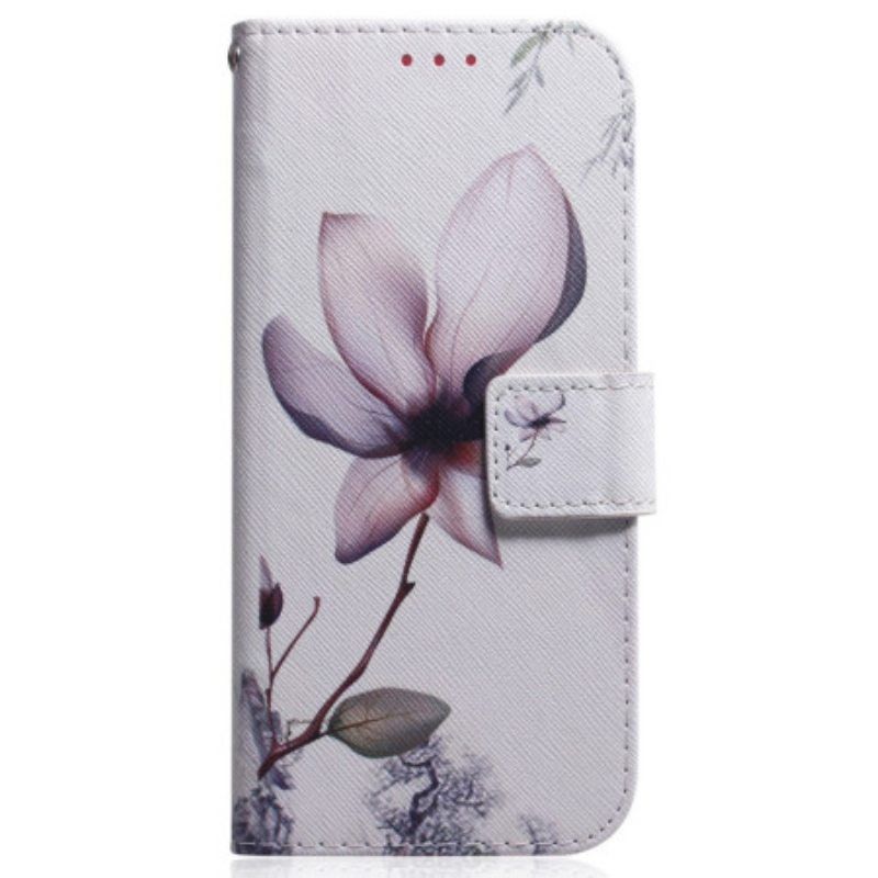 Kotelot Oppo Reno 8 Pro Suojaketju Kuori Vintage Strappy Flower