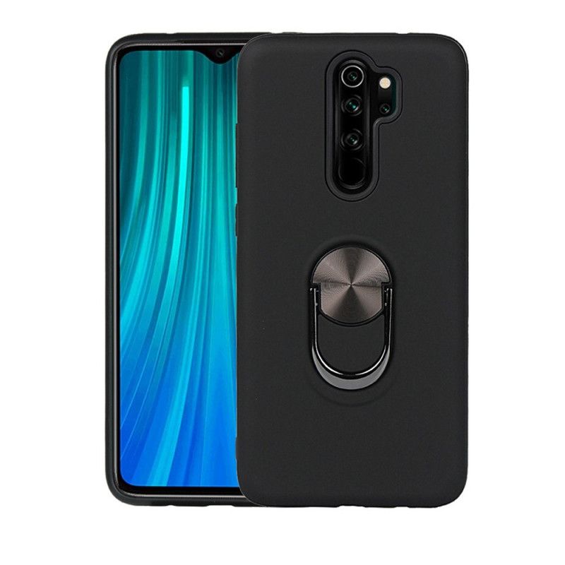 Case Kuoret Oppo A9 2020 Punainen Musta Puhelinkuoret Irrotettava Tukirenkaalla