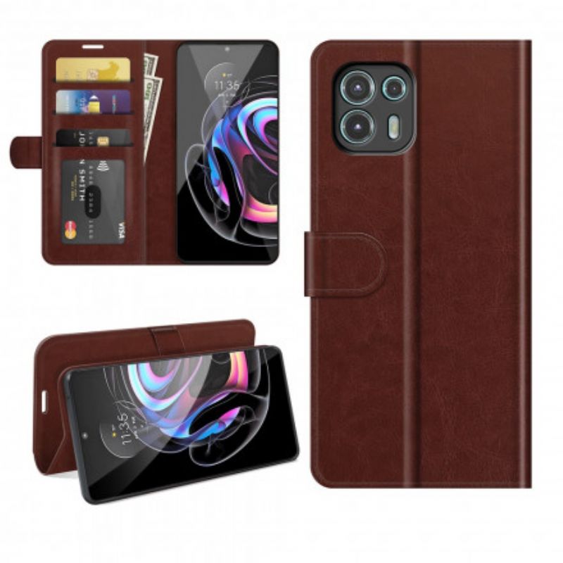 Flip Kotelot Motorola Edge 20 Lite Faux Leather Ultra