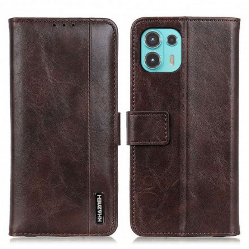 Flip Kotelot Motorola Edge 20 Lite Khazneh Elegance Leather Style