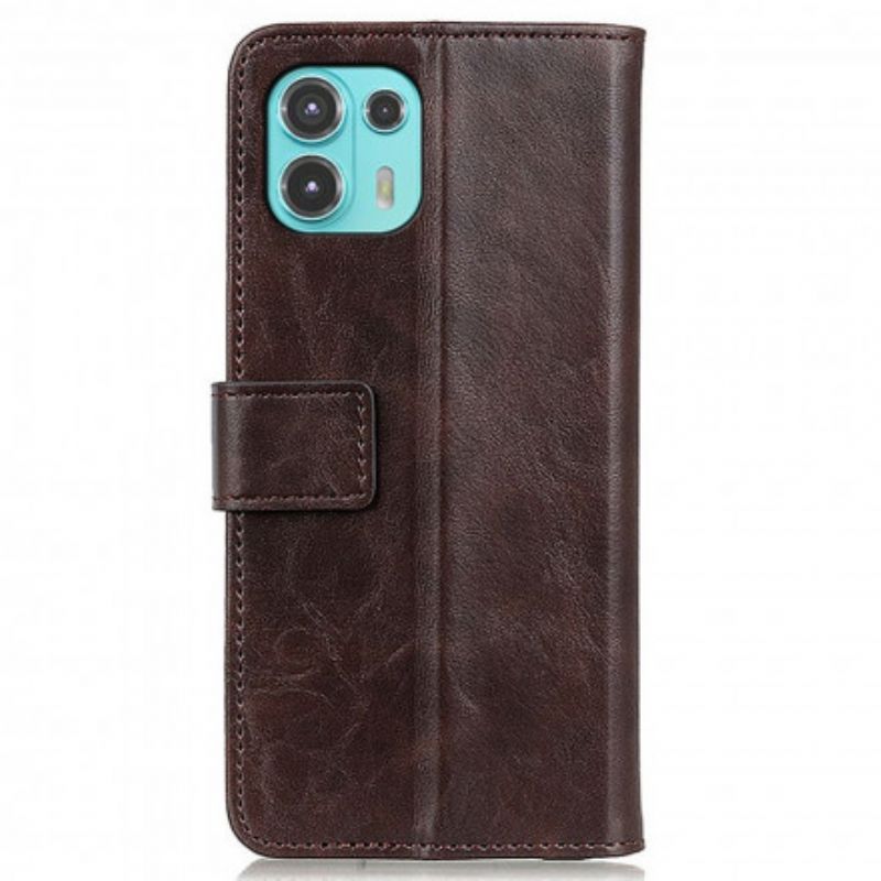 Flip Kotelot Motorola Edge 20 Lite Khazneh Elegance Leather Style