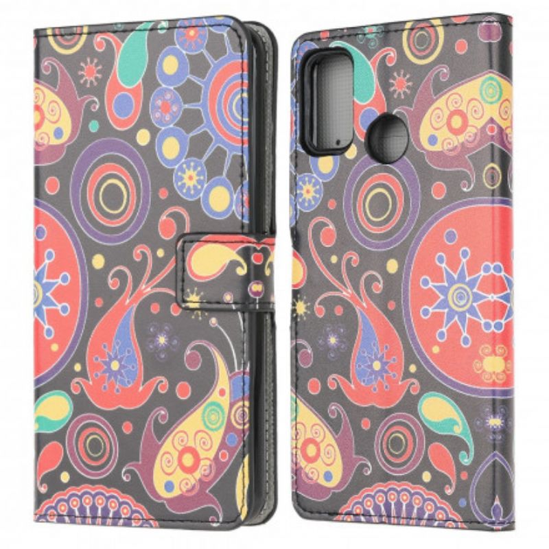 Flip Kotelot Moto G30 / G10 Design Galaxy Suojakuori