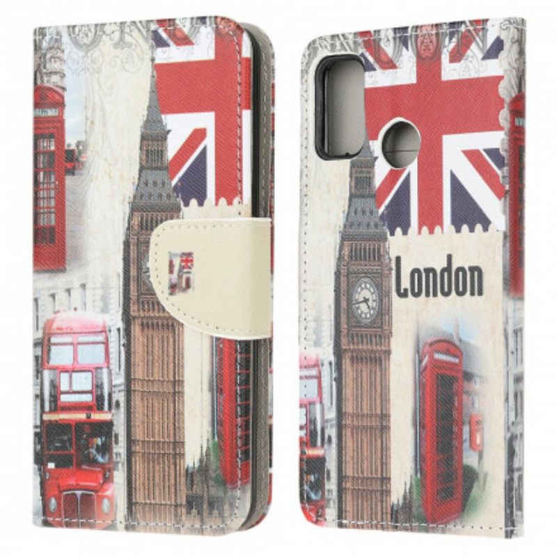 Flip Kotelot Moto G30 / G10 London Life