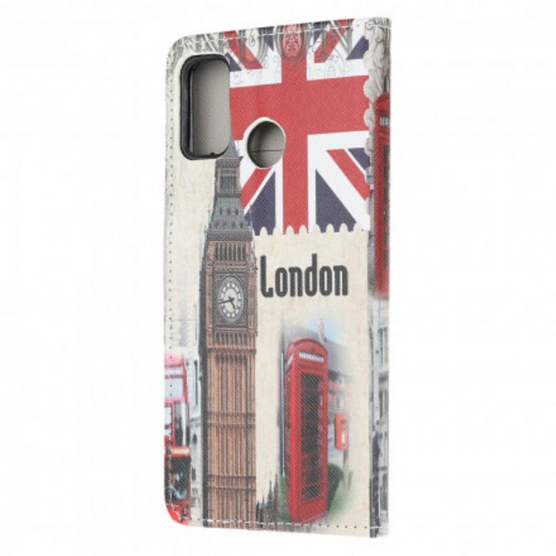 Flip Kotelot Moto G30 / G10 London Life