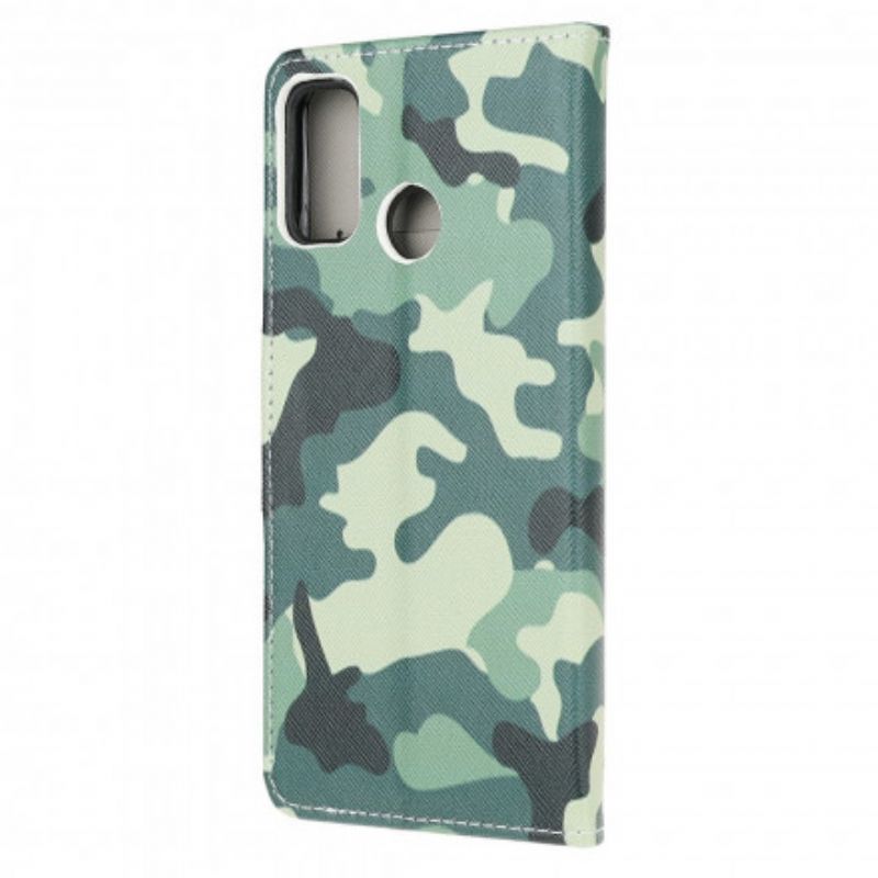 Flip Kotelot Moto G30 / G10 Military Camouflage Suojakuori