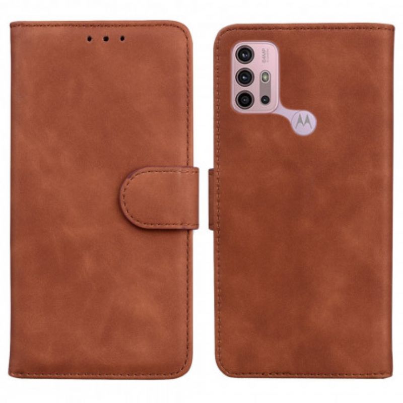 Flip Kotelot Moto G30 / G10 Style Leather Vintage Couture