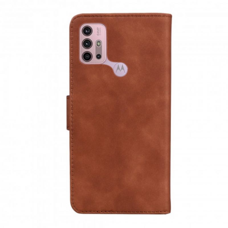 Flip Kotelot Moto G30 / G10 Style Leather Vintage Couture