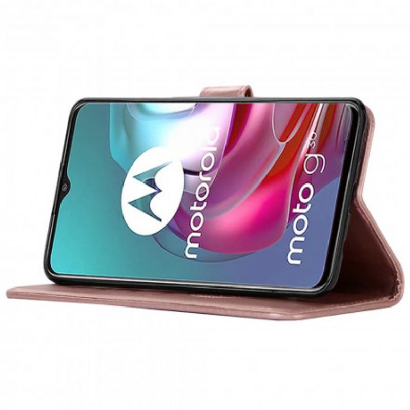 Kotelot Moto G30 / G10 Puhelinkuoret Unenomainen Pöllö