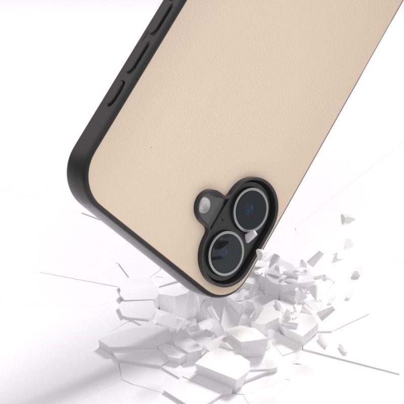 Case iPhone 16 Puhelinkuoret Nahkaefekti