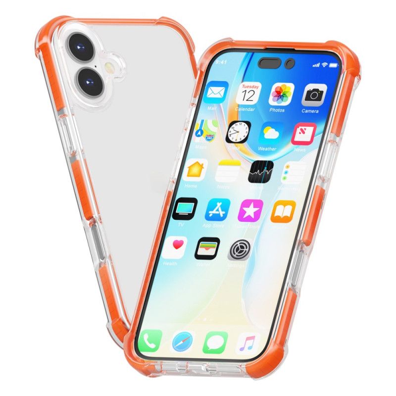 Case iPhone 16 Puhelinkuoret Värilliset Reunat