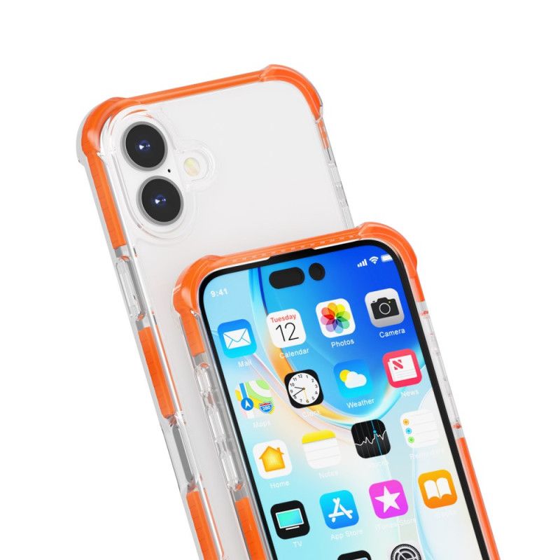 Case iPhone 16 Puhelinkuoret Värilliset Reunat