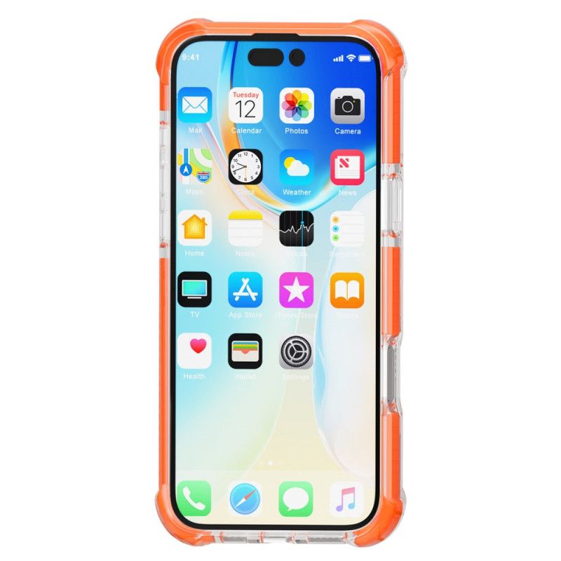 Case iPhone 16 Puhelinkuoret Värilliset Reunat