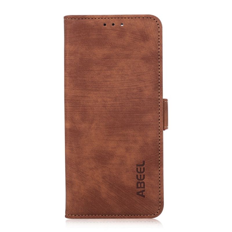 Kotelot iPhone 16 Abeel Vintage Faux Leather Suojakuori